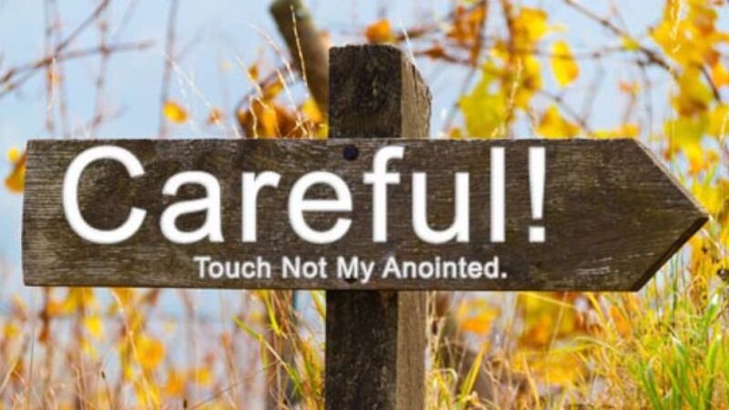 touch not my anointed meaning